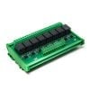 12V 8 Channels Relay Module High and Low Triggering Optocoupler Isolation Relay Module PLC Signal Amplifier Board 2