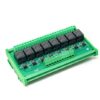 24V 8 Channels Relay, Module High and Low, Triggering Optocoupler, Isolation Relay Module, PLC Signal Amplifier, Board