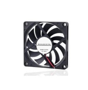 DC5V 8010 Double Ball Cooling Fan with XH2.54-2P 30CM Cable Size: 80x80x10 MM