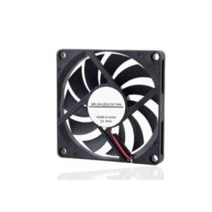 DC12V 8010 Double Ball Cooling Fan with XH2.54-2P 30CM Cable Size:80*80*10MM