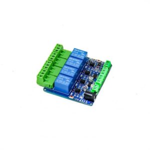 5V Modbus RTU 4, Channels Relay Module, Input Optocoupler, Isolation RS485 MCU for, Arduino