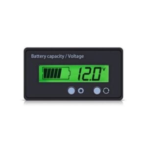 12-84V Battery Power Display Meter Lithium Battery Lead-acid Battery Power Display GY-6GS Green 3 Strings Lithium Battery