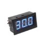 Blue Two-Wire 0.56 Inch DC5V-120V DC Digital Display Voltmeter For Car Bicycle Motorcycle