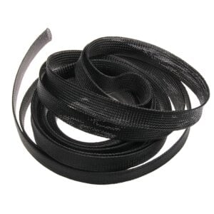 Nylon 16mm Expandable Braided Sleeve for Wire Protection-2M Length