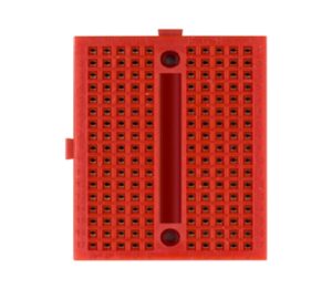 170pts Mini Breadboard SYB-170 Red with Connect