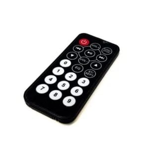 Black IR Remote Control with Battery