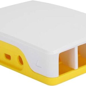 Raspberry 4B White+Yellow ABS Case China Version