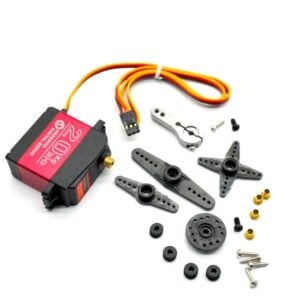 DSSERVO RDS3218 270 Degree High Torque Digital Steering Gear with Long and Short U4 Metal Parts Torque:21KG