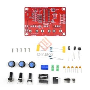 DIY 1Hz -1MHz XR2206 High Precision Function Signal Generator Kit Sine/Triangle/Square Output Signal Generator Adjustable Frequency Amplitude (Unsoldered，without Case)