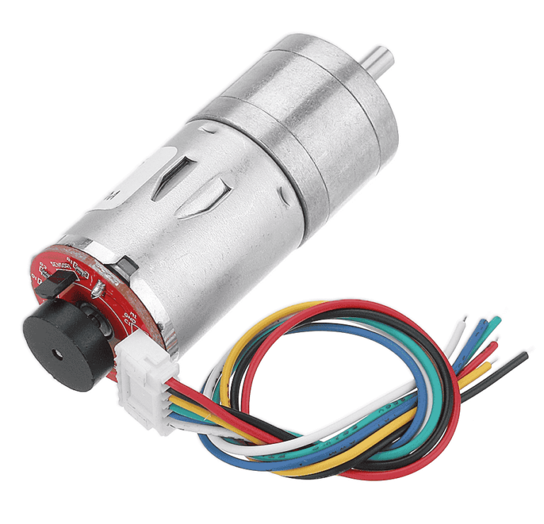 Produktbild von Xuulan 25GA-370 Getriebemotor – Langwelle 25 Mm, 4 Mm Ø, 6V/12V/24V, Hohes Drehmoment – Für Modellauto & Co.