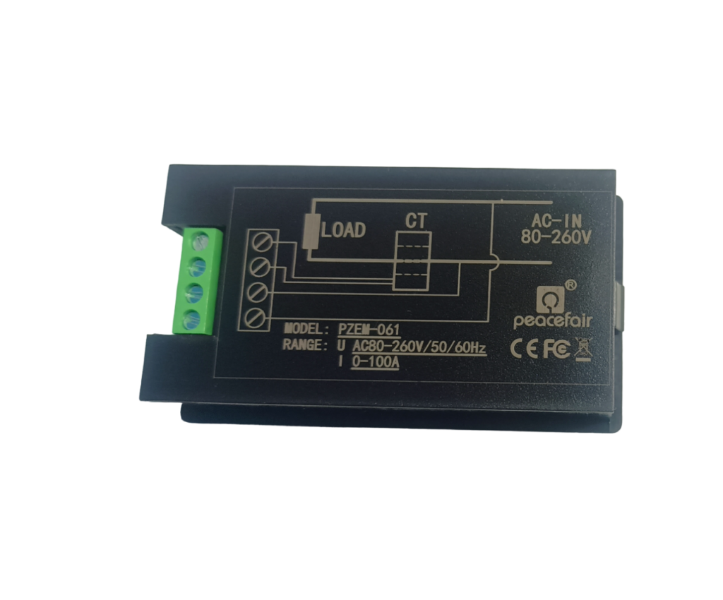 PZEM-061 AC80-260V 100A Voltage Current Watt Power Energy Meter with ...