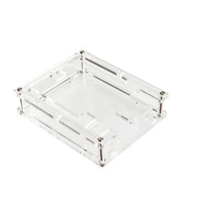Transparent Acrylic Case for Raspberry Pi 4B Supporting 3007/3010 Fans