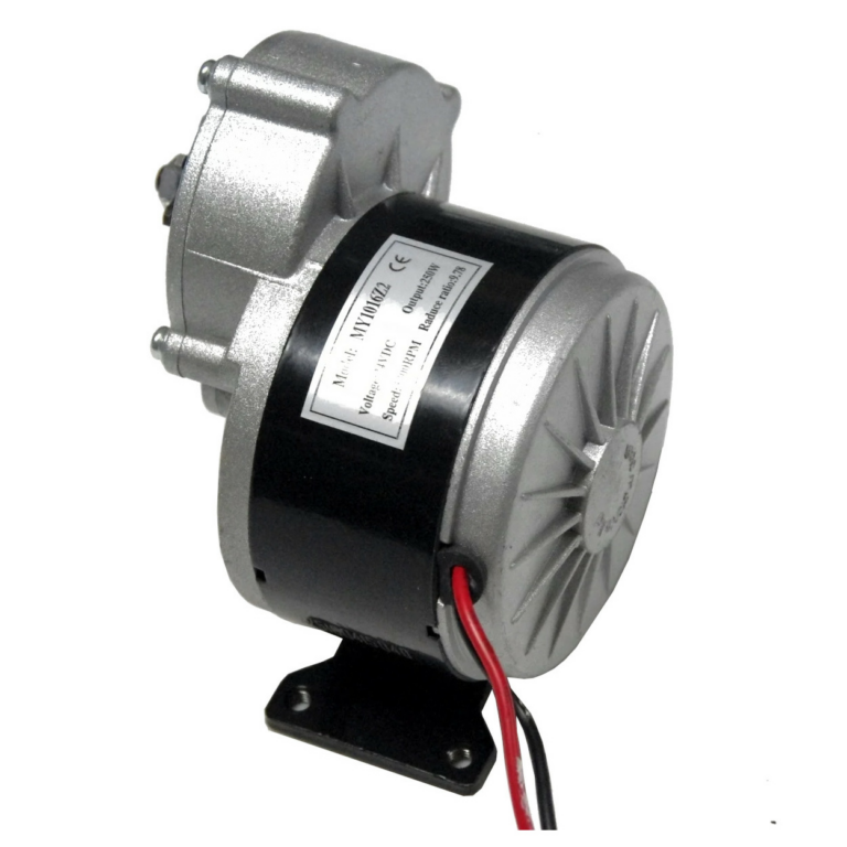 MY1016Z 350W 24V DC 330 RPM Gear Brushed Motor - Zbotic