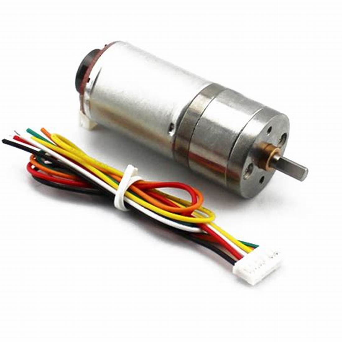 25GA-370 12V 200RPM DC Reducer Gear Motor with Encoder - Zbotic