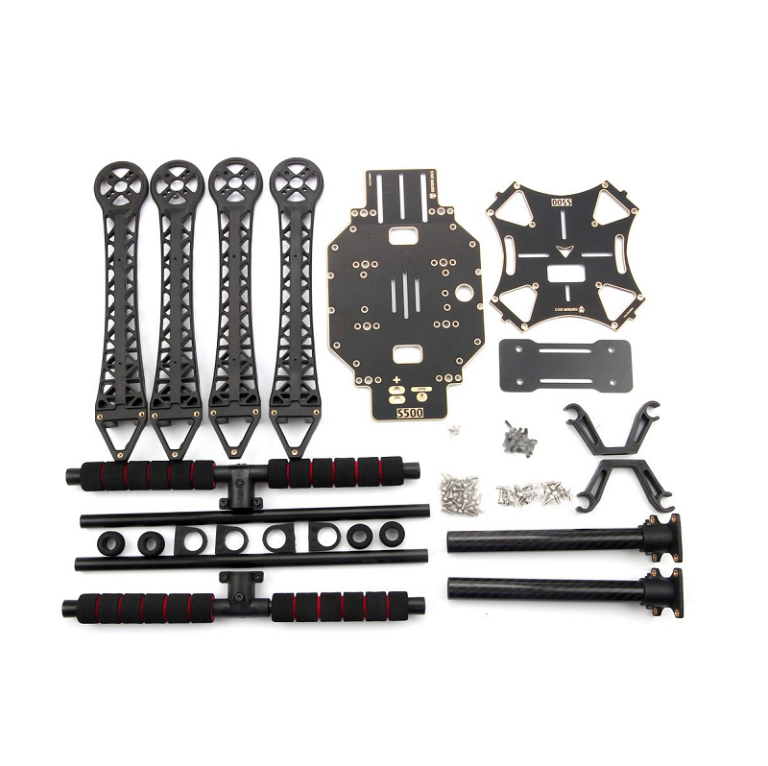 S500 Carbon Fiber Quadcopter Drone Frame Kit - Zbotic