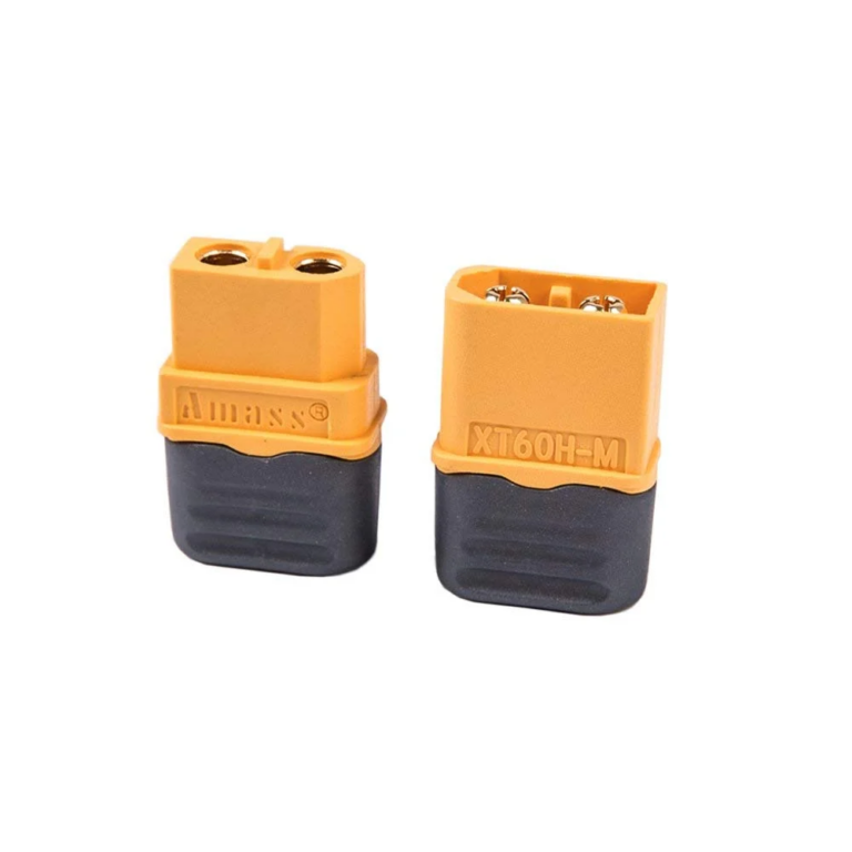 2 Paires De Câbles XT60H Mâle/femelle – 150 Mm, Fil Silicone 12 AWG – Pour Batteries Et Moteurs RC