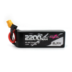 CNHL Black Series 2200mAh 4S 14.8V 40C Lipo Battery with XT60 Plug