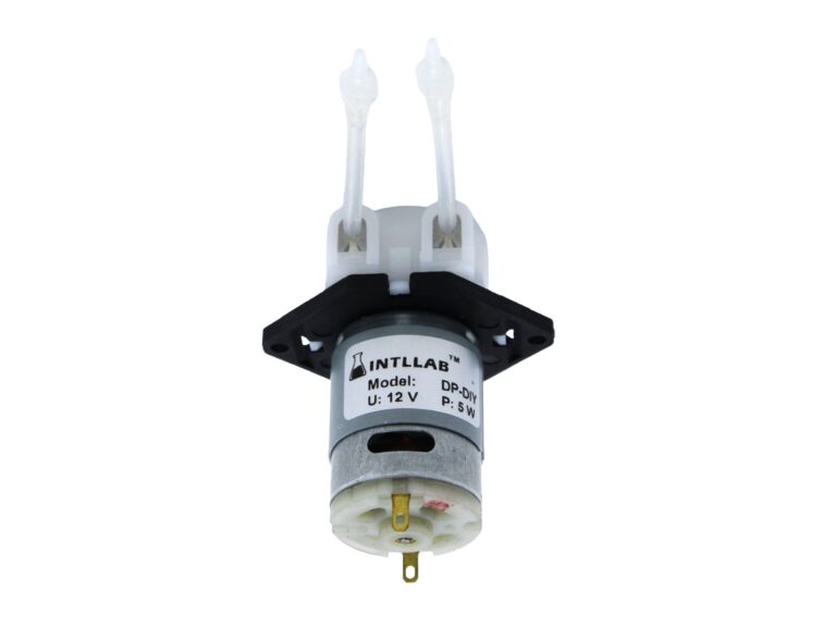 INTLLAB DPDY 12V Silicone Tube Liquid Pump ID1mm,OD3mm, 217 mL/min Zbotic