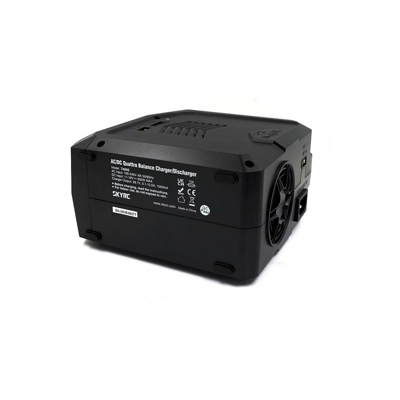 Chargeur SKYRC T400Q - Chargeur Pour Batteries RC (LiPo, LiFe, NiMH, Pb), Référence SK-100189-01