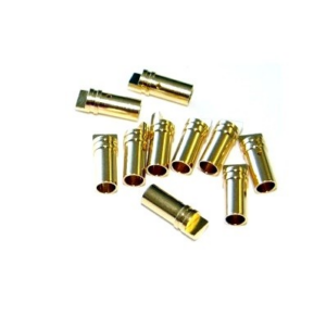 Amass Polymax 5.5mm Gold Connectors Male-Female Pair