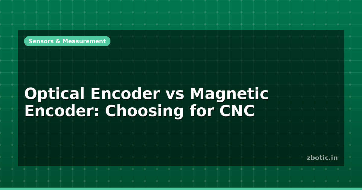 Optical Encoder vs Magnetic Encoder: Choosing for CNC - Zbotic